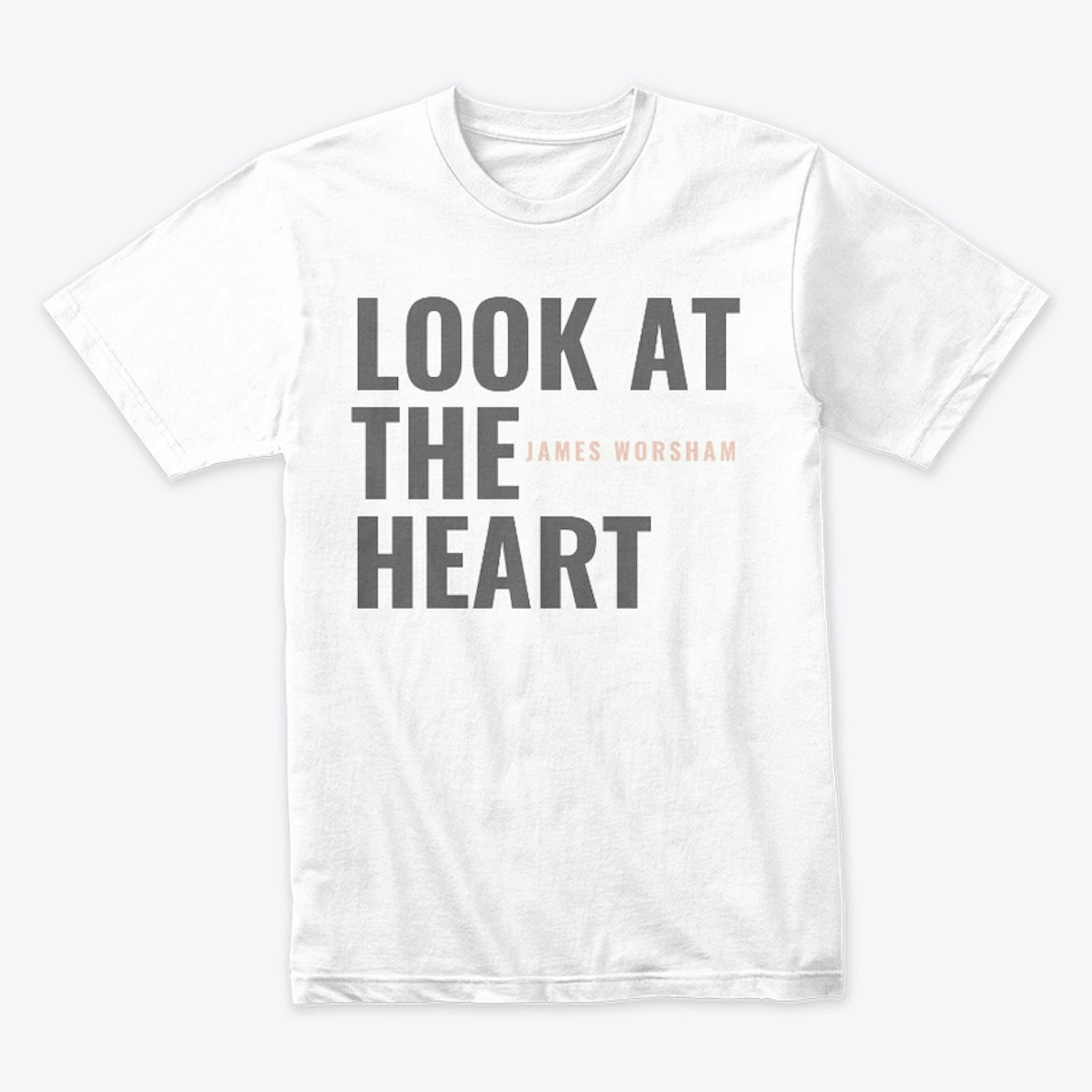 Look at the Heart - Black Text